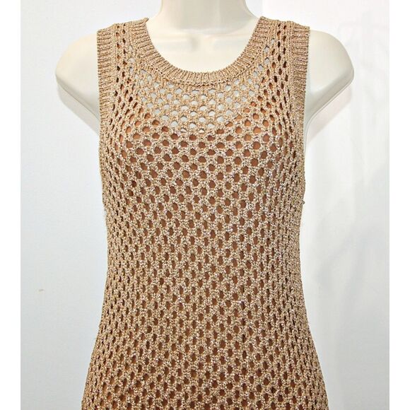 House-of-harlow Women's Gold Dress - Picture 7 of 8